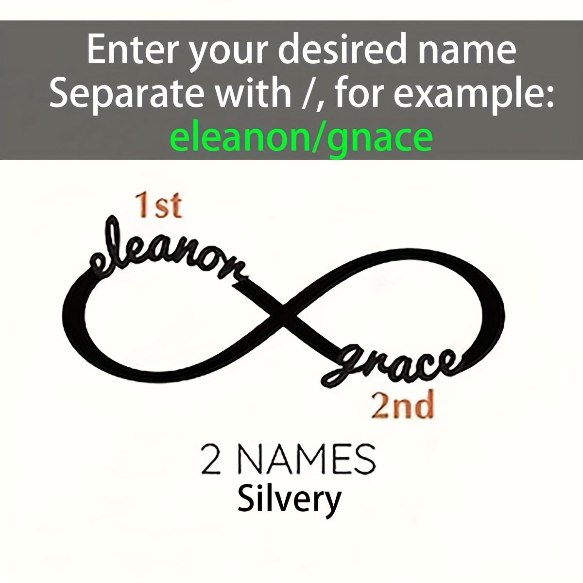 TEMU Personalized Custom Heart Bracelet, 1-6 Names, Adjustable Women's Fashion Bracelet, Mother's Stainless Steel Bracelet, Family Jewelry Gift, A