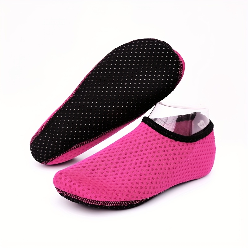 ladies aquatic footwear lightweight water socks that   slip resistant for beach activities suitable for spring and summer ideal for outdoor beach use yoga swimming and surfing