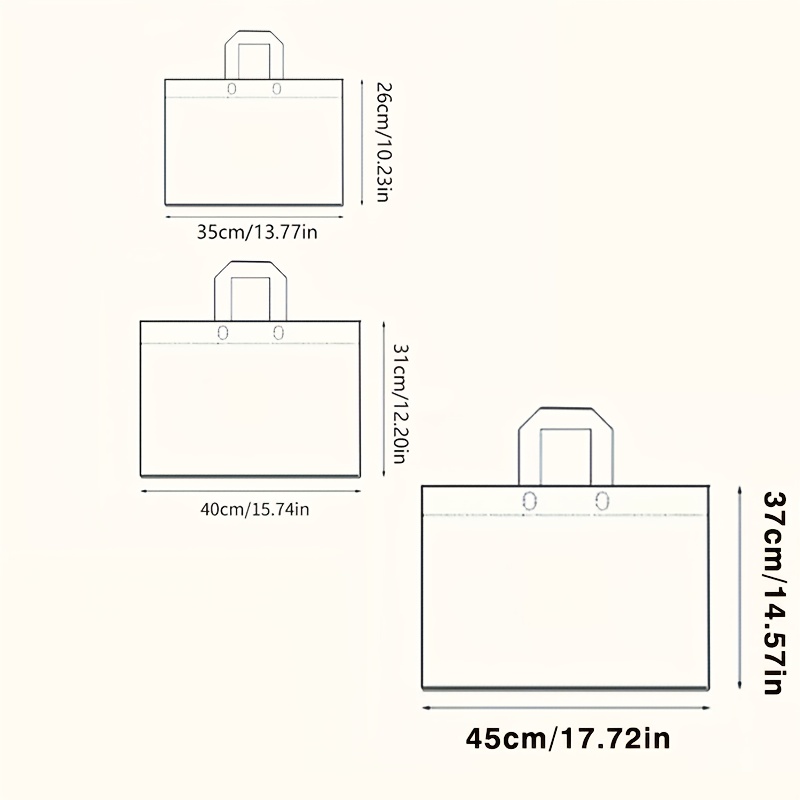 50/80 Customizable Bright-Colored Non-Woven Tote Bags
