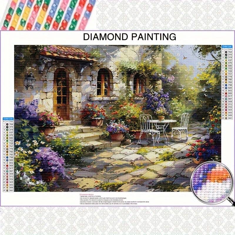 Kit Diamond Painting Per Bambini – 5D – 11x11 Cm Con Cornice In Legno 15x15 – DonElton – Attività Creativa Fai Da Te