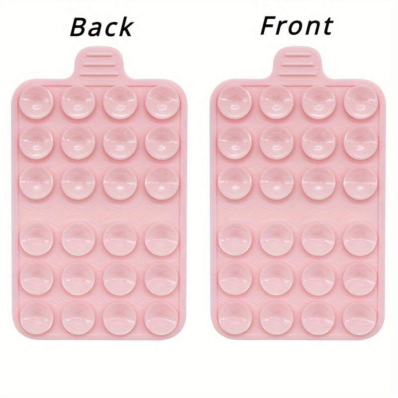 TEMU Silicone Suction Cup Mobile Phone Case Holder Double-sided, Mobile Phone Accessories Free Holding Powerful Grip Holder, Silicone Mobile Phone