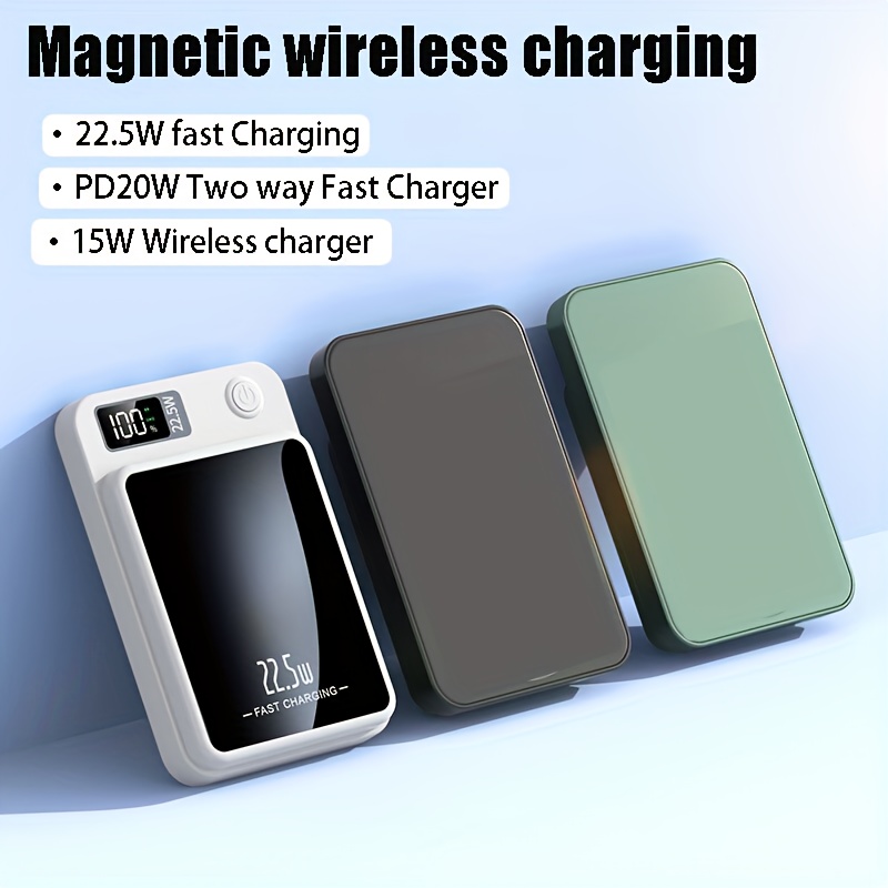 Magpowerx Wireless Charger Power Bank  Slimmest, Lightweight, & Downright  Coolest