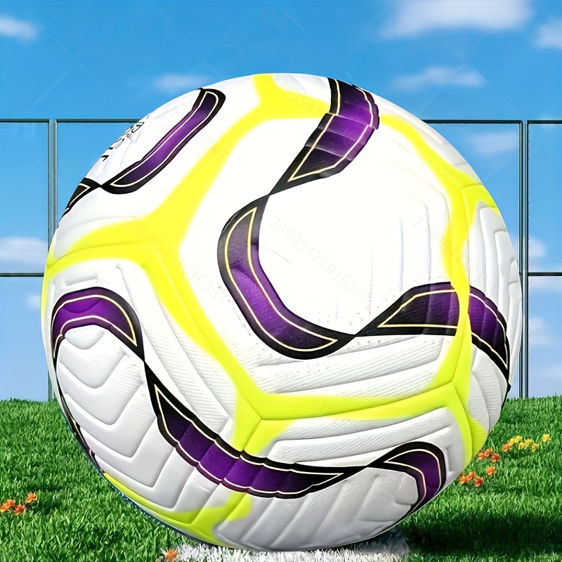 1pc outdoor indoor soccer football machine sewn marking neon green purple panels with training competition casual games durable official like for adults soccer balls soccer training equipment soccer gear soccer balls high footballs professional soccer balls training footballs socccer balls soccer items footballs balls soccer balls soccer training equipment Product details 4