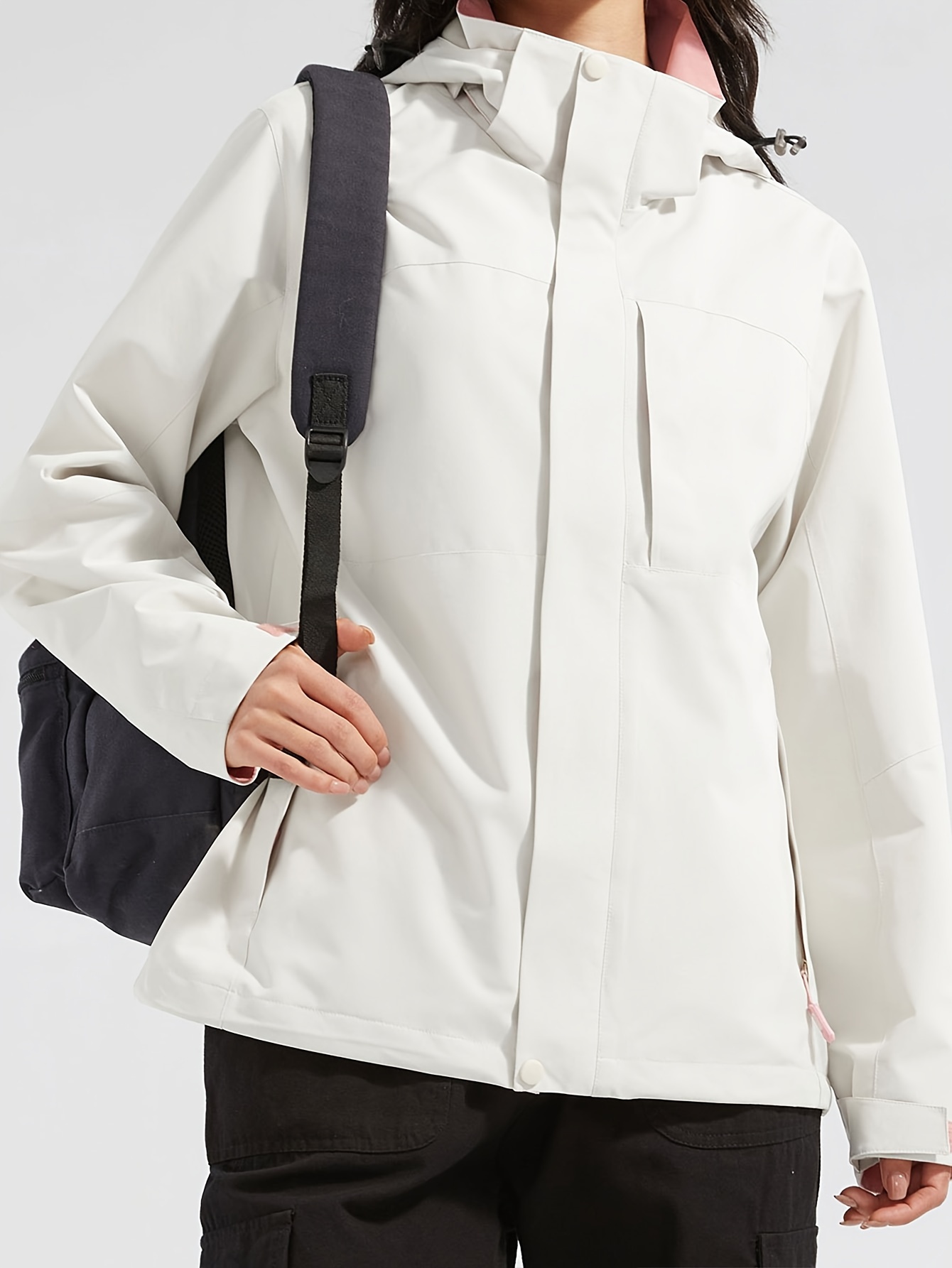 Summer Light weight Jacket Women Sport Cycling Camping Fishing Thin beach Waterproof  Windproof Breathable quick dry jacket Color: White, Size: XXXL