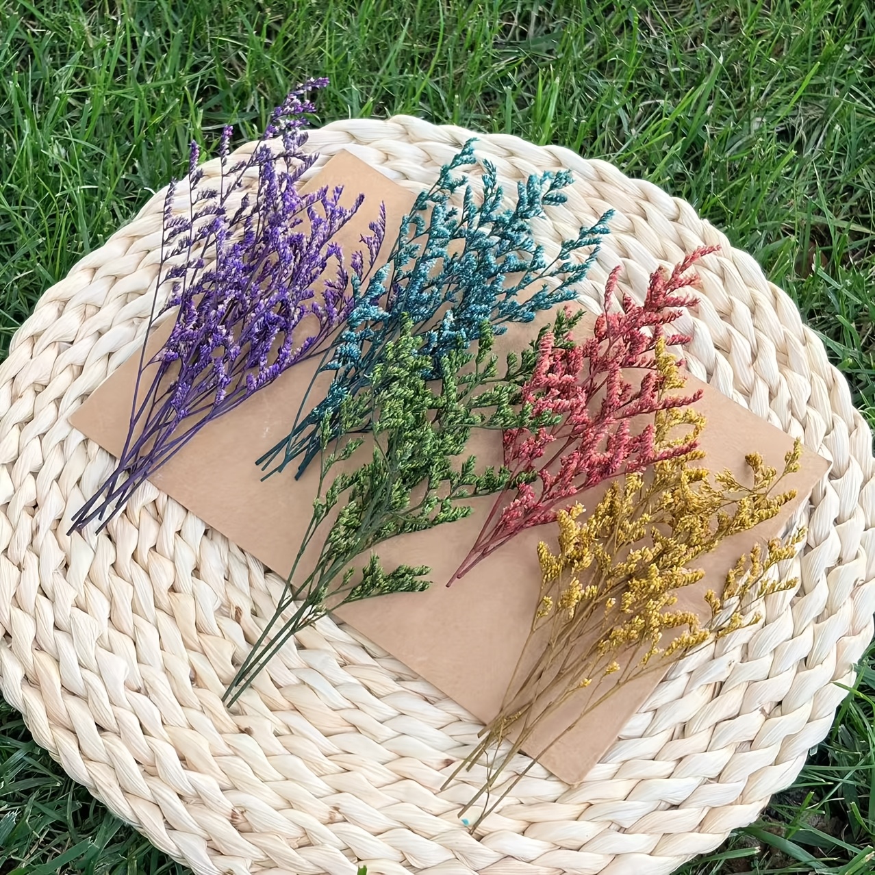 TEMU 30pcs Colorful Artificial , Suitable For Outdoor Courtyards, Room, Floral Arrangement Supplies, Handmade Art, Resin Bookmarks, Wreath Corsage