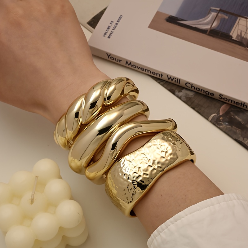 E-shop 4-teiliges/Set Modisches Elegantes Hammerarmband-Set, geeignet für den , /Partys, Reisen, Urlaub, Strandsonnenbaden, Feiertage und als Geschenk