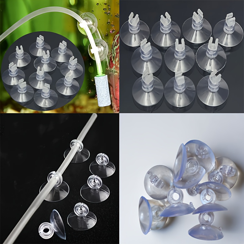 

20pcs Air Suction Cup Kit, Pvc For Tanks, Tank Accessories, Assorted Styles, Uncharged , No Battery Required