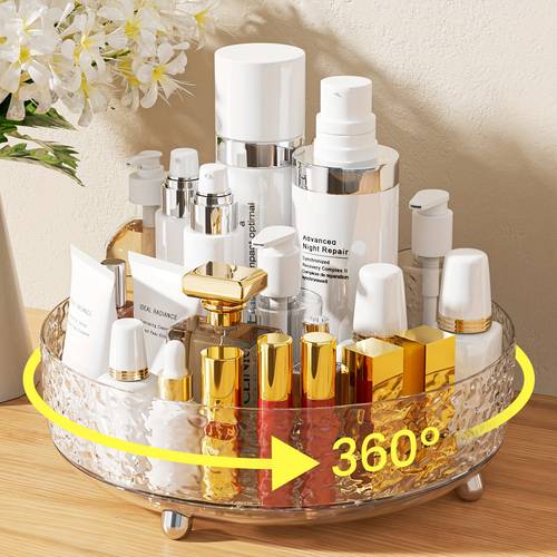 9 11 makeup organizer for the countertop rotating perfume organizer bathroom storage solution skincare organizer and a lazy susan organizer for your vanity cabinet or dresser