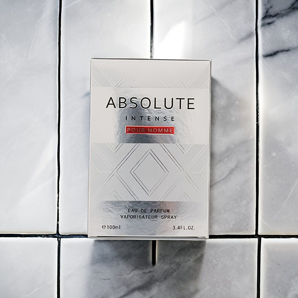 Absolute Intense Men'S Perfume 100ml Eau De Toilette High Quality Men'S Perfume Long-lasting Light Fragrance Ebony Agarwood Woody Fragrance Cologne Holiday Daily Gift - Image 8