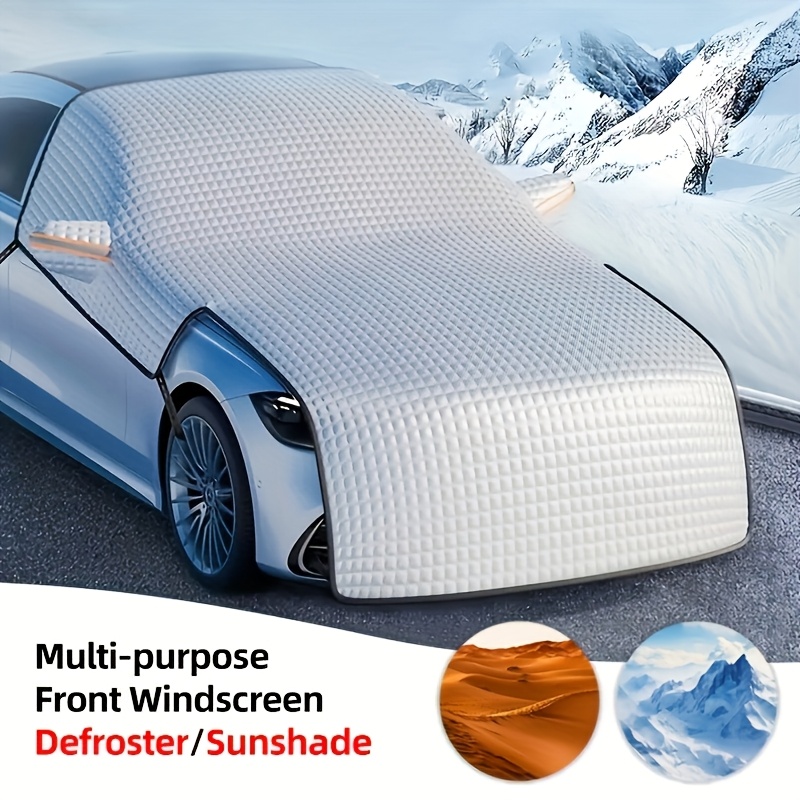 

Car Accessories For Winter Weather Protection And Sunshade, Including Windshield Covers And Car Covers.