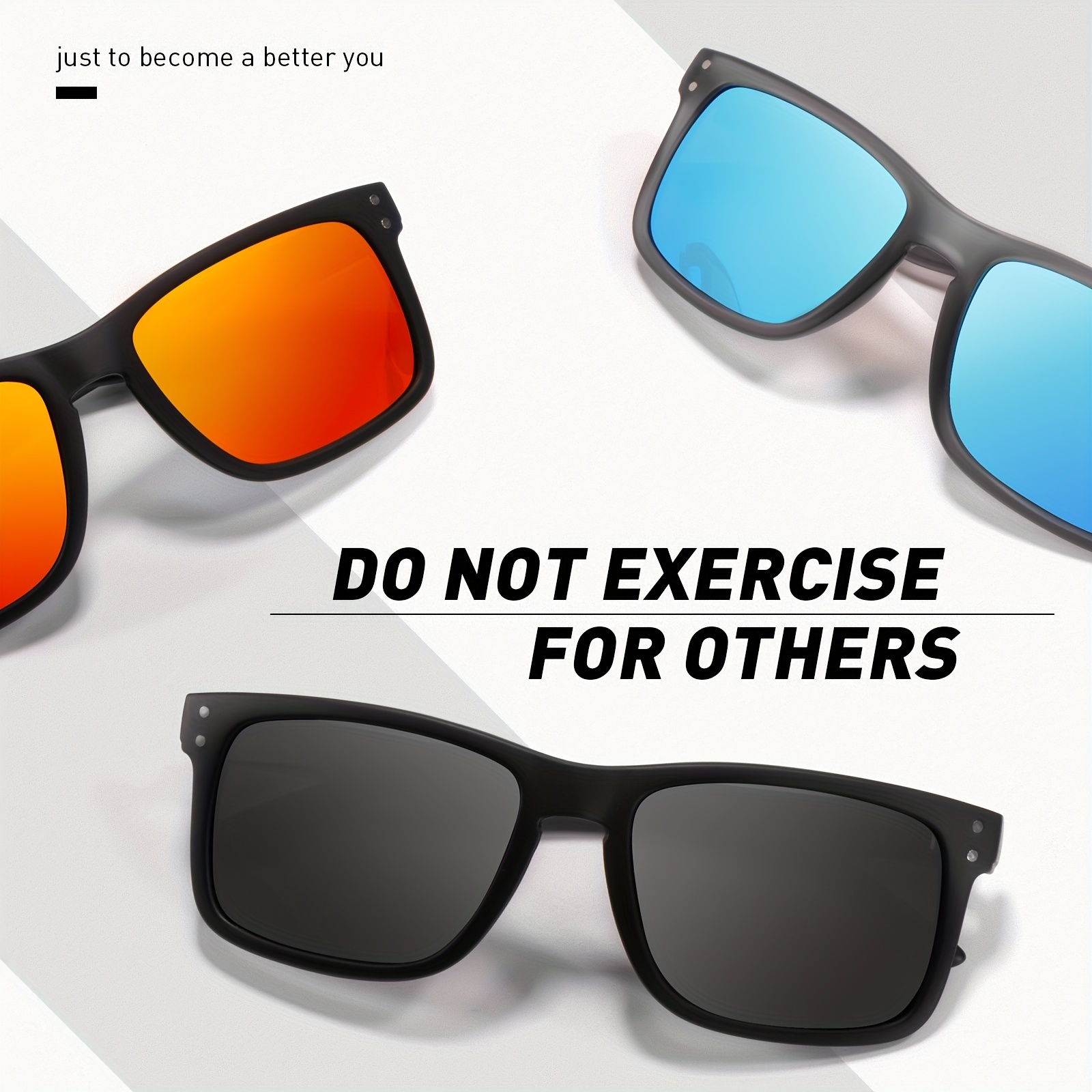 RIVBOS Lunettes de soleil de sport polarisées Guadeloupe