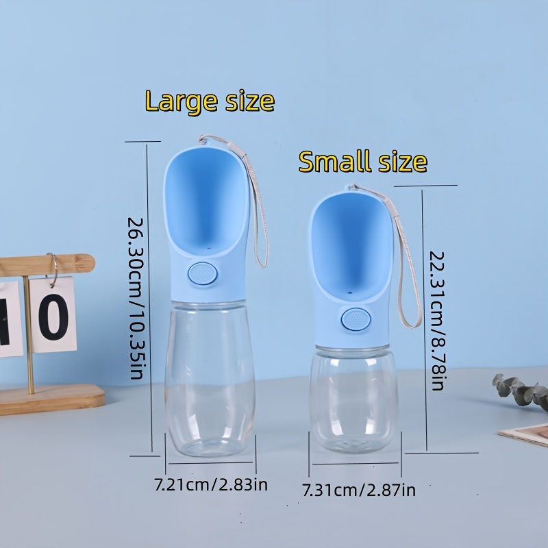 Outdoor Plastic Pet Water Feeder Cup for Cats and Dogs
