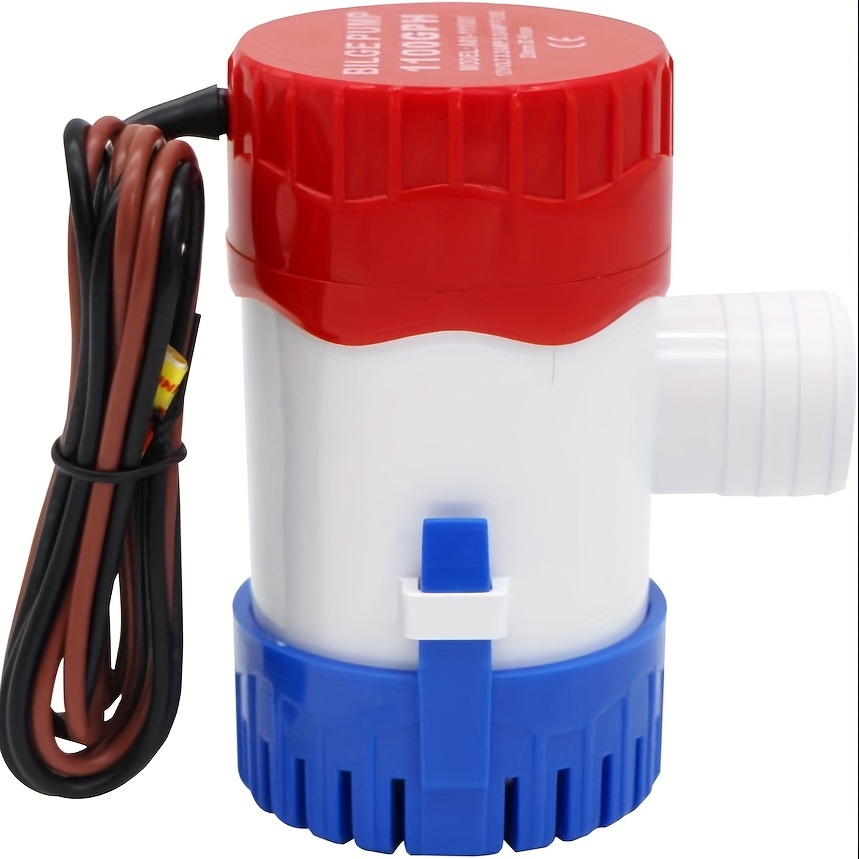 

1100gph 12v Electric Bilge Bump, Electric Bilge Pump, Submersible Boat Bilge Pump Used For Yachts, Rvs, Pools