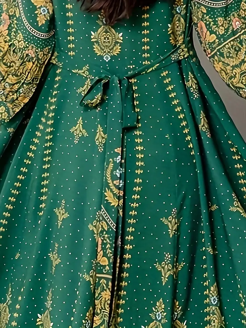 middle eastern embroidered bohemian style dress ethnic - Temu Oman middle eastern embroidered bohemian style dress ethnic - Temu Oman