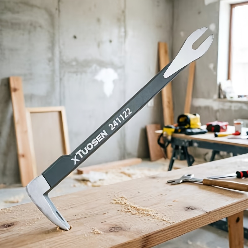 E-shop Multifunktionaler Doppelkopf-Nagelentferner aus Kohlenstoffstahl, ein unverzichtbares Werkzeug für Holzbearbeitung Renovierung zum Entfernen von