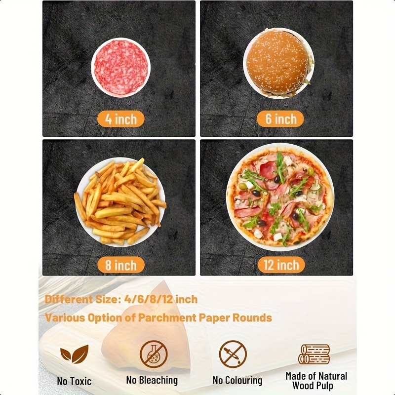 500pcs of high quality non stick meat paper food grade water   used for     baking barbecue freezing candy packaging multi functional use without battery Product details 2