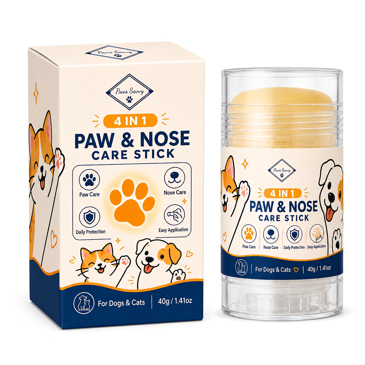 TEMU PAWS per di Cane, Affronta Professionalmente Secchezza e Screpolature, Fornisce Protezione di Lunga , Non Unguente e ad Asciugatura Rapida,