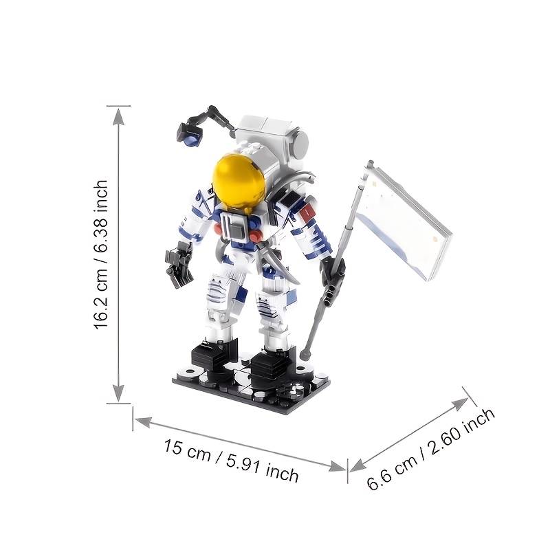 Space Astronaut Building Block Ornament, Fun Gift