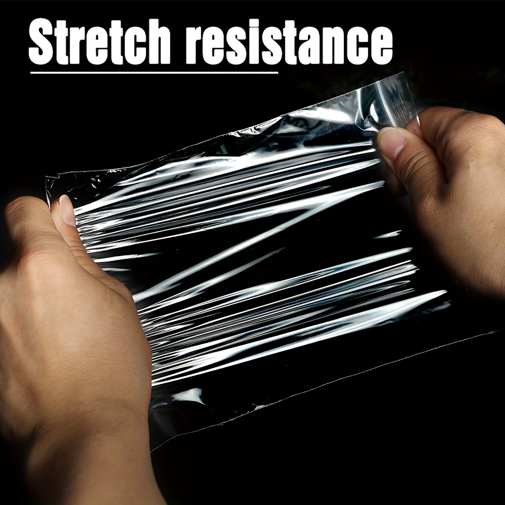 500pcs Plastic Packaging Bags with Reusable Sealed Closures