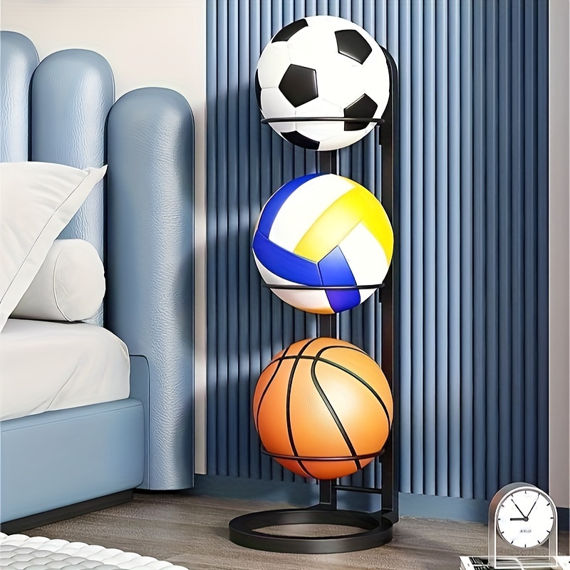 Support mural rangement pour ballon basket-ball 100% Acier -  France
