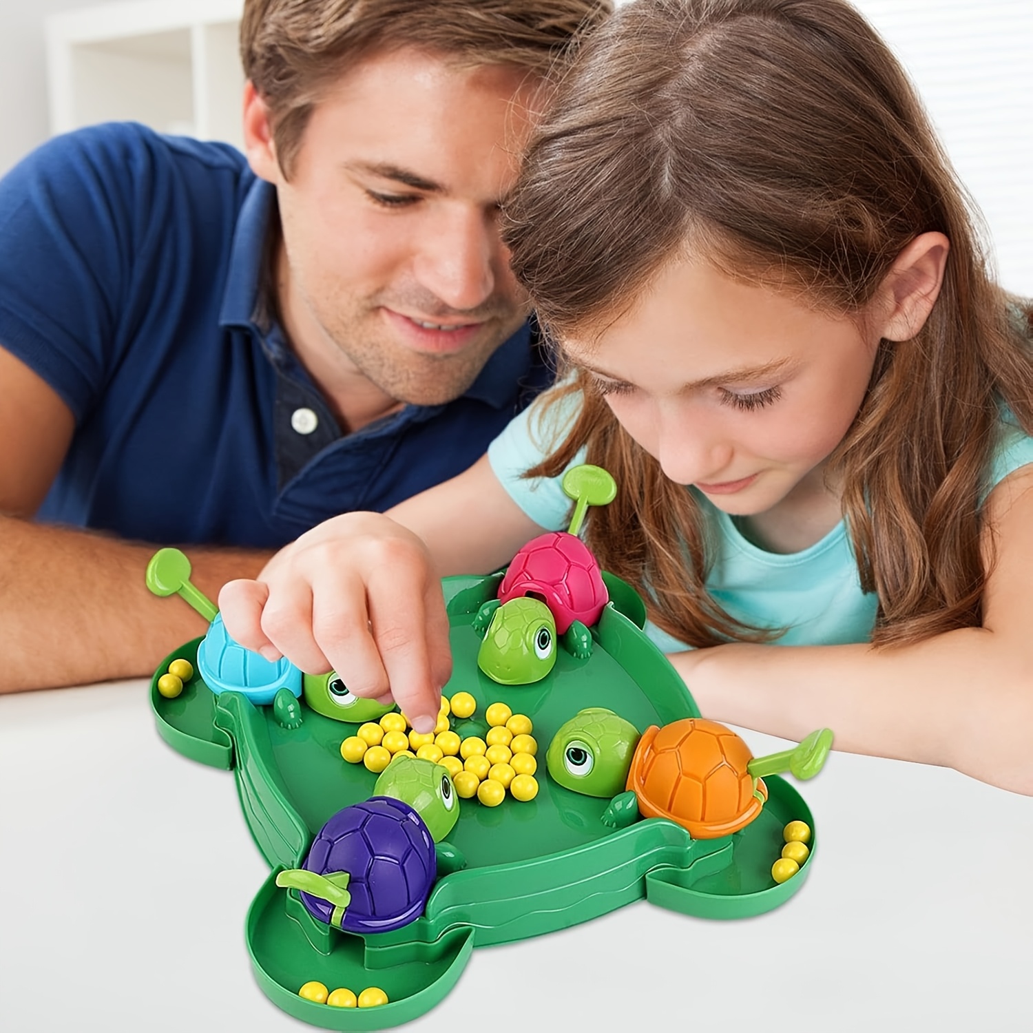 

Jeux Interactif Tortue & - Jouet Éducatif de Famille pour Plusieurs Joueurs, Facile à Jouer, Disponible en Violet/Rouge/Bleu/Jaune