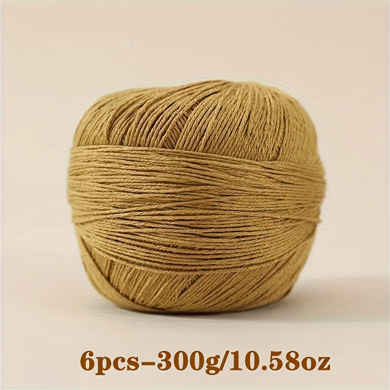 6 stck bambus leinen spitzen garn stricken hkeln  weiches - Temu Germany