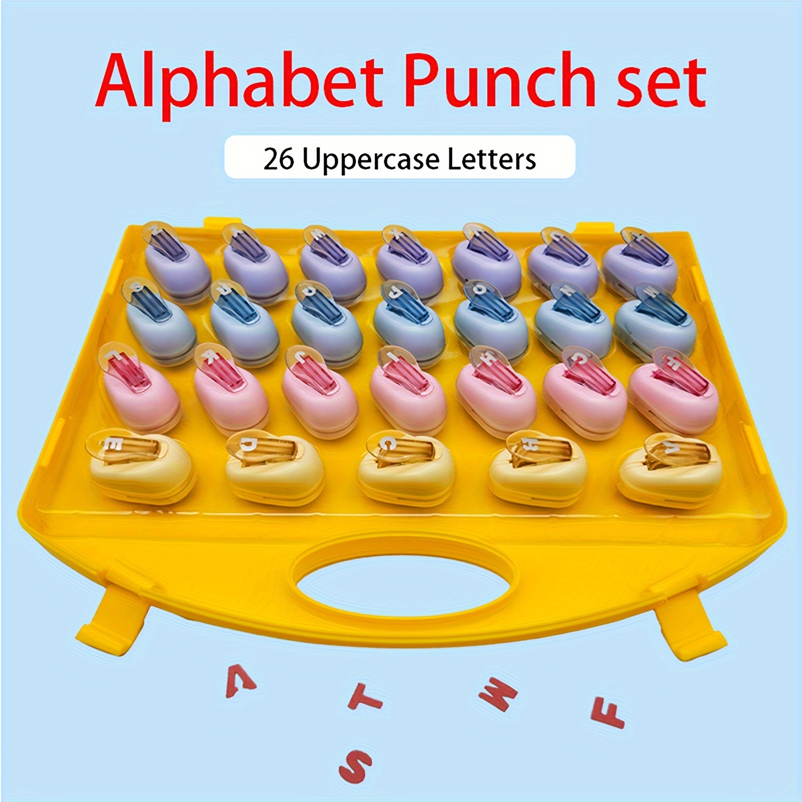 Alphabet Leather Stamps 27Pcs Leathercraft Metal Letter Stamps