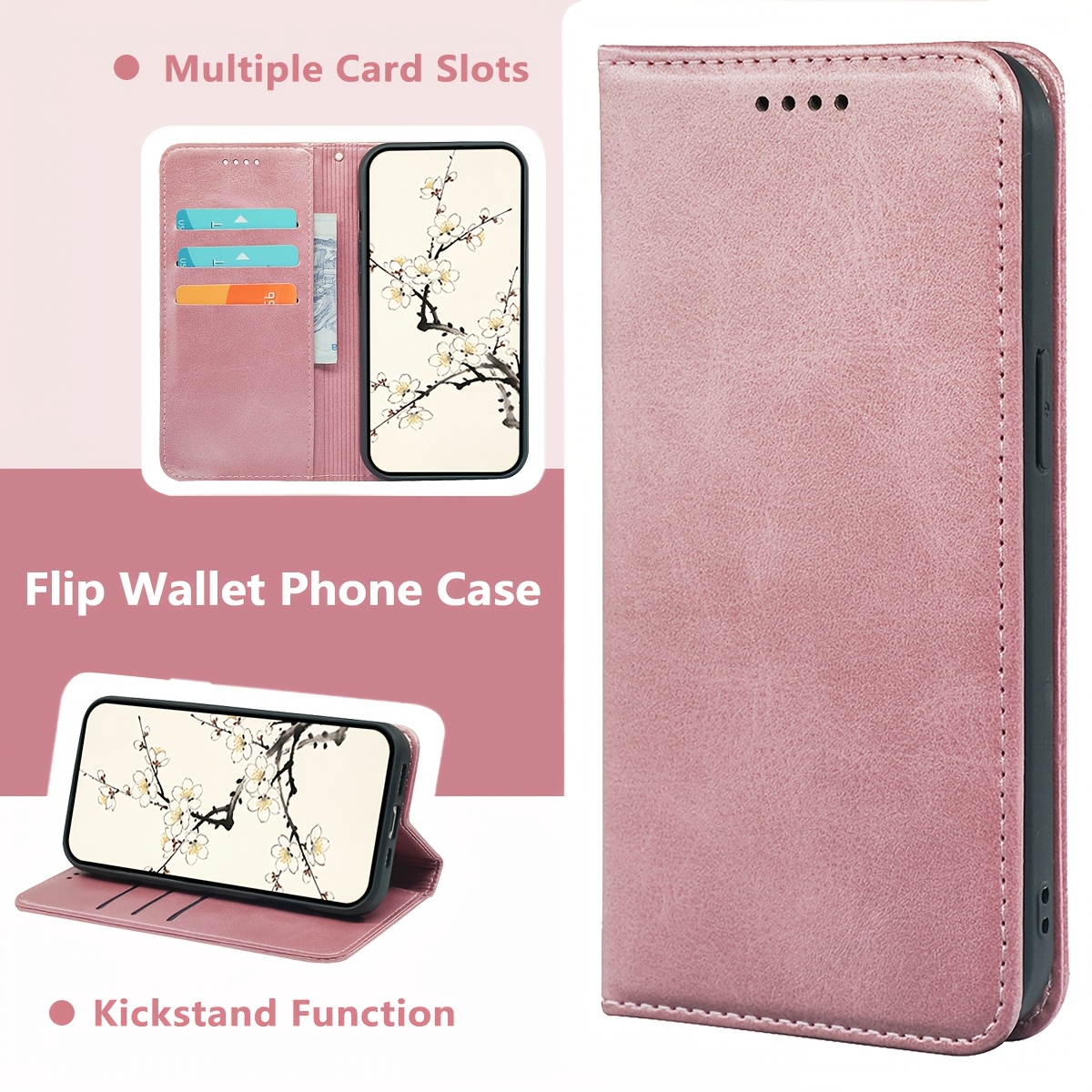 TEMU Phone Case - [for Flip Case] Suitable For Galaxy S25 Fe/s25/s25 Plus/s25 Ultra/s25 Edge/s24/s24 Plus/s24 Ultra/s24 Fe Flip Cover With Shockproof
