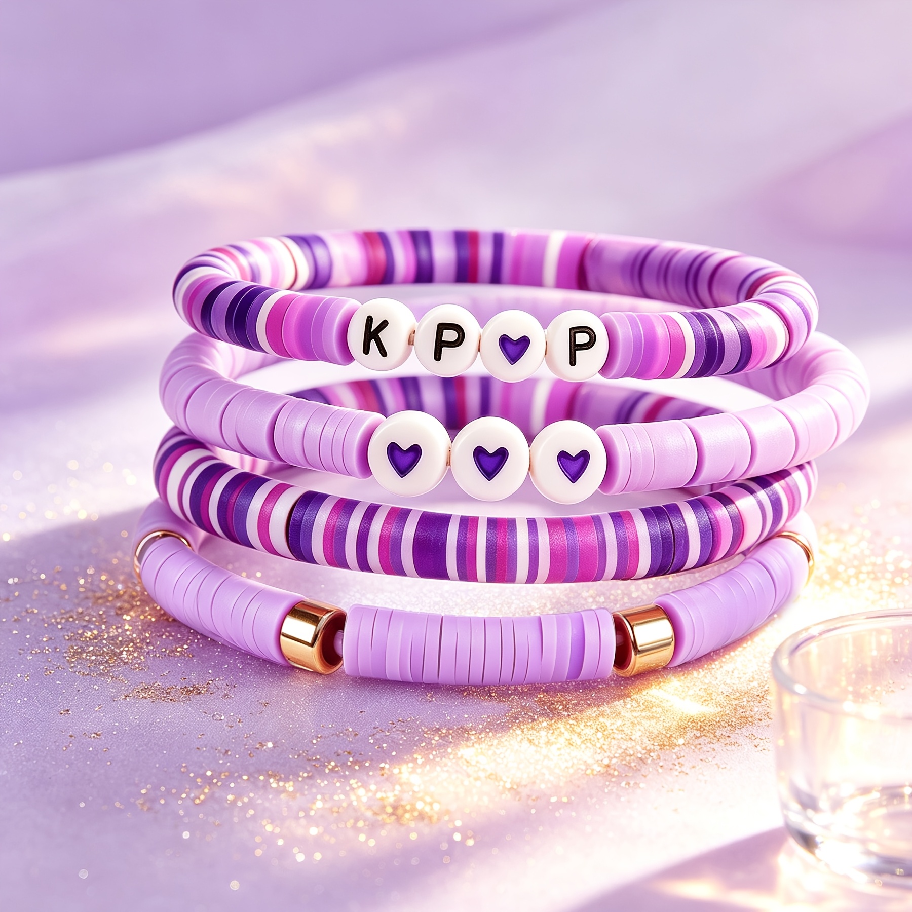 K-pop Friendship Bracelet Set, Ideal for Music Festivals
