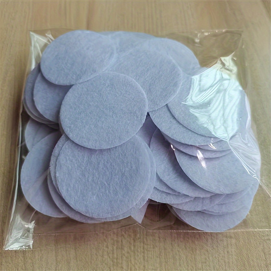 TEMU 100pcs Cercles en Feutre Multicolores de 1.57 Pouces - Tissu Non Tissé, pour Artisanat, Serre-têtes Floraux, Bouquets et Projets de Couture