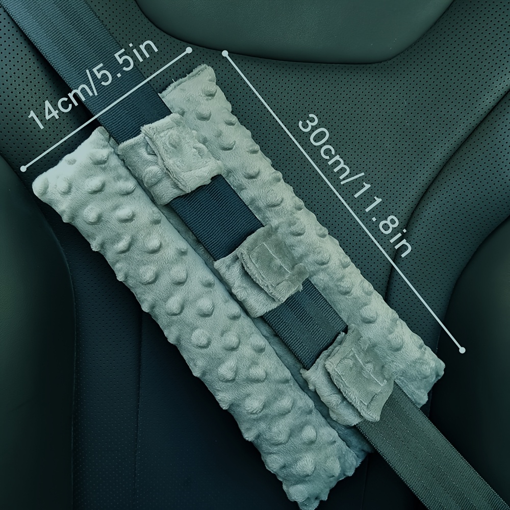 TEMU Post-surgery Seat Belt Pillow - Car Seat Belt Cushion For Post- Care, Chemotherapy Belt Pillow, Seat Belt Cushion For Cancer Patients, Recovery