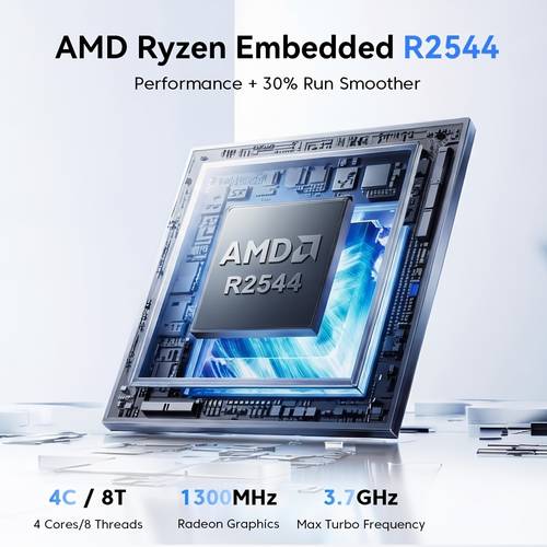 mini pc embedded r2544 beat r5 3500u r3 4300u i3 10110u up to 3 7ghz mini computer 16gb ddr4 512gb ssd desktop pc dual 4k ethernet home