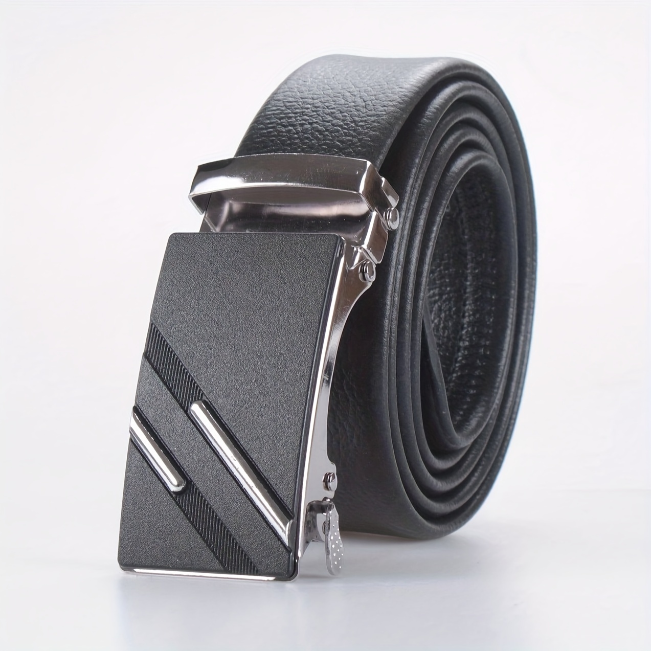 

Fashion Men's Pu Leather Belt With Pin Buckle, Leisure Jeans Belt