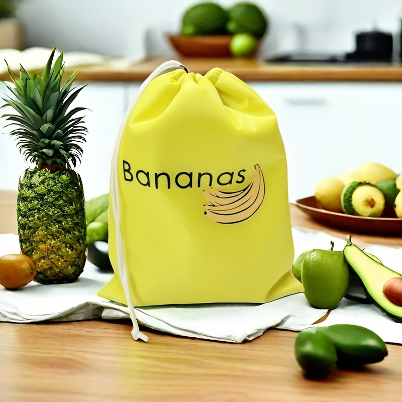 1pc rectangle polyester supermarket home banana   keeping storage bag reusable fruit vegetable freshness aluminum film bag food safety salad preservation box details 12