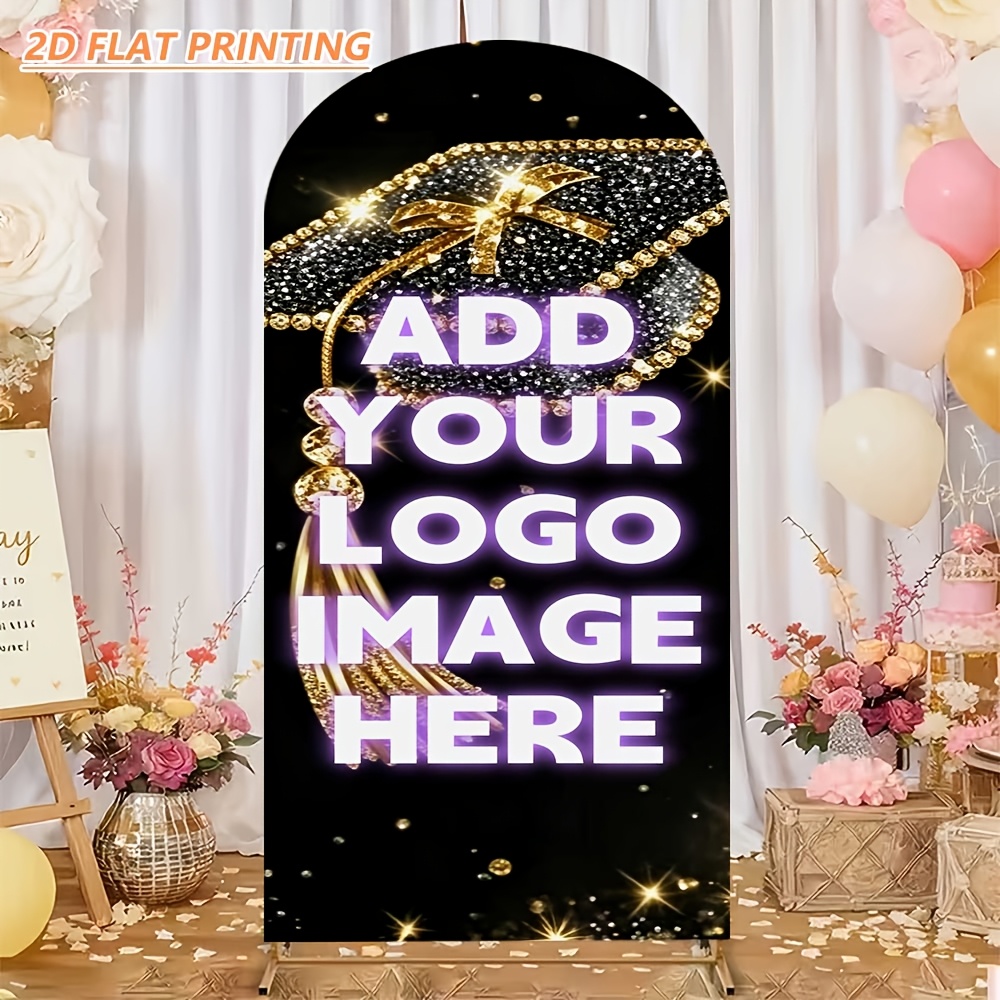 custom arch backdrop cover sold on Temu United States