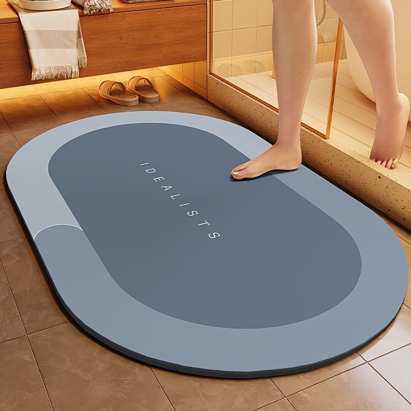 

Mud Mat, Bathroom Mat, -drying Foot Mat At The Bathroom , Mat, Household Carpet, Bathroom Mat, Decoration, Bathroom Decoration Bath/bathroom Accessories