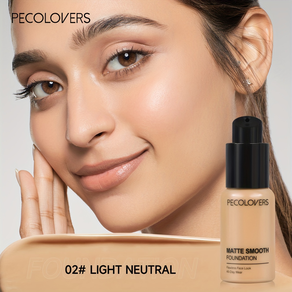 Cream Oil-control Matte Bbcream Waterproof Lasting Concealer Liquid Full Coverage Matte Makeup