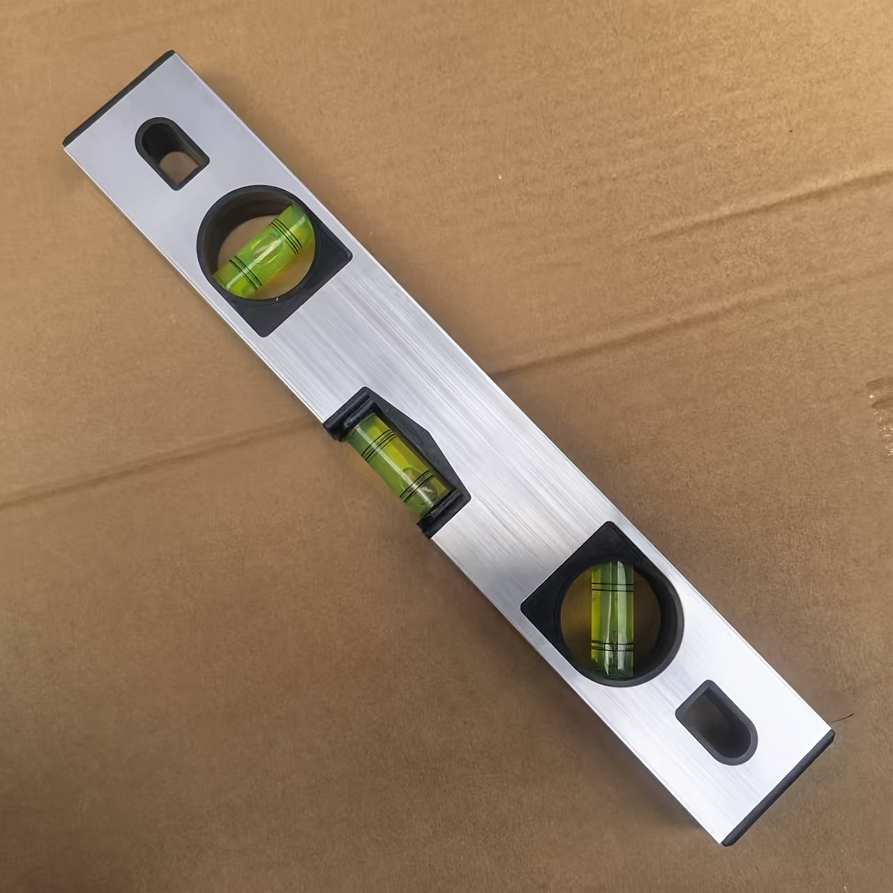 TEMU 1pc Aluminum Alloy Level Ruler Level