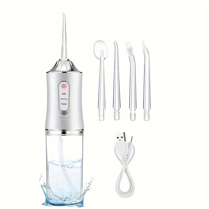 portable usb water flosser oral irrigator with usb odor technology multiple   suitable for home use care device for teeth cleaning gum hygiene for oral irrigation system