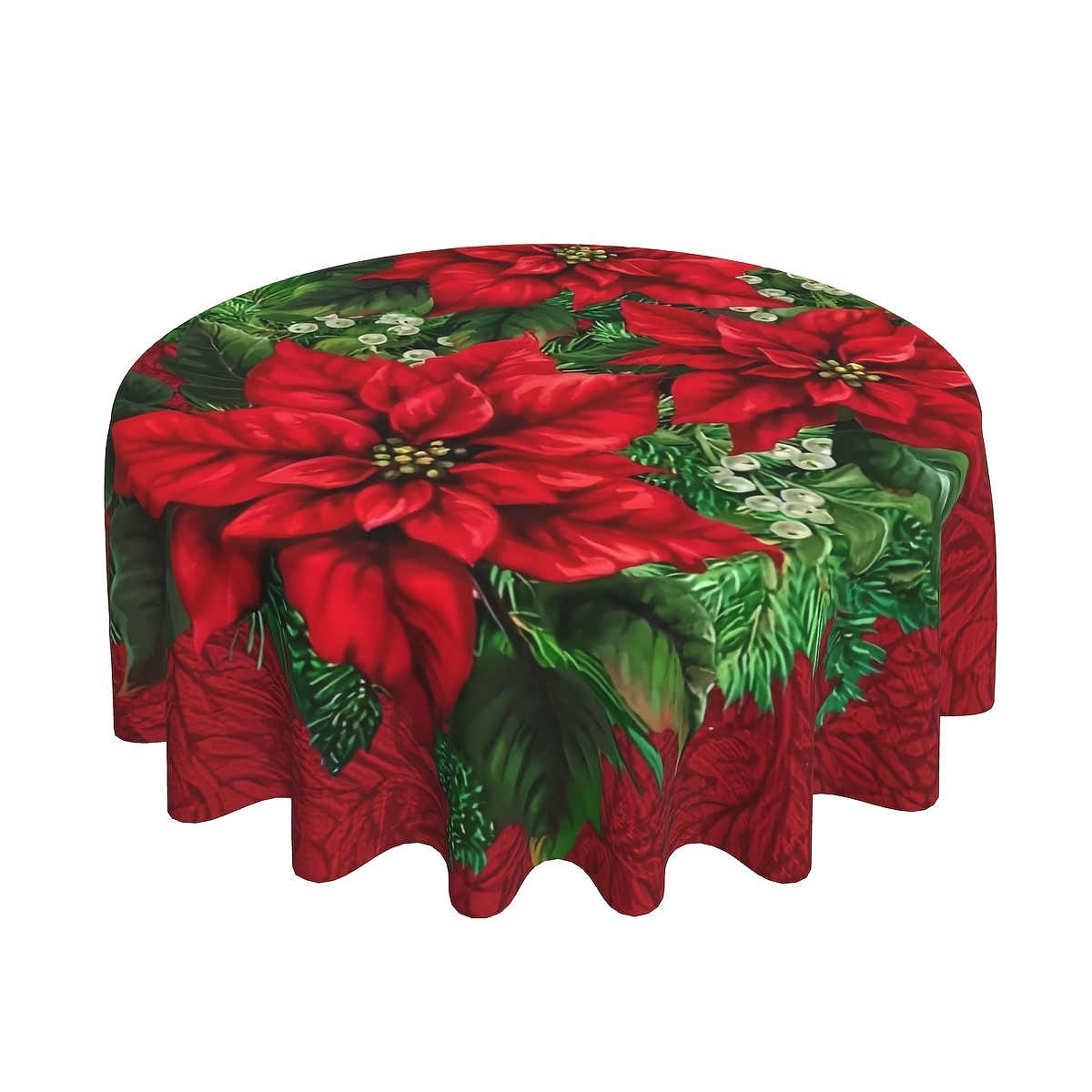 

Christmas Red , & Oil- Polyester, For , Restaurant, And Decor