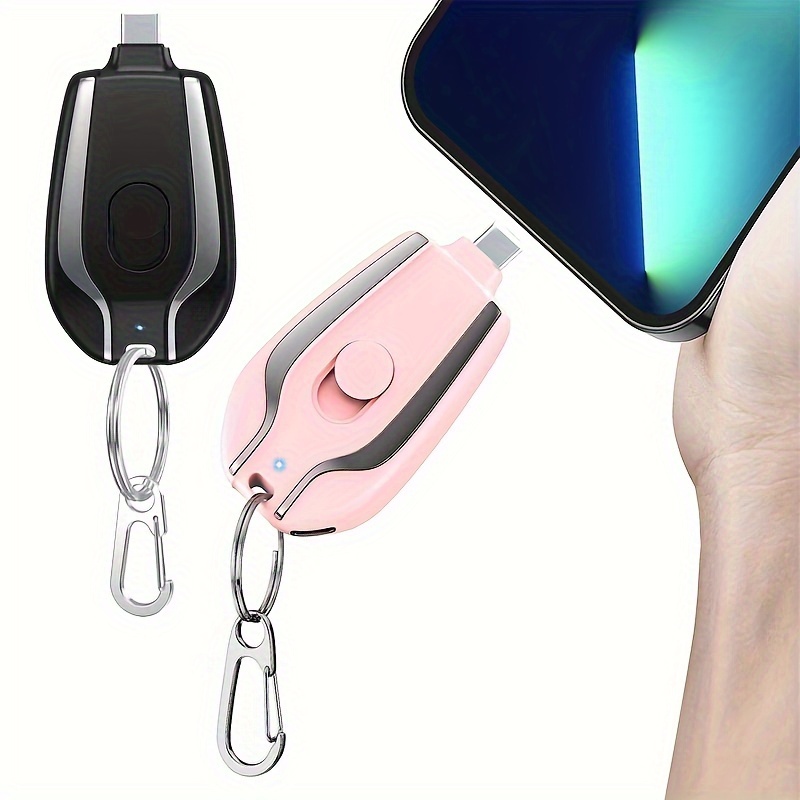 

Portable Keychain Charger For 1500mah Usb C Emergency Pod Ultra-compact External Power Bank