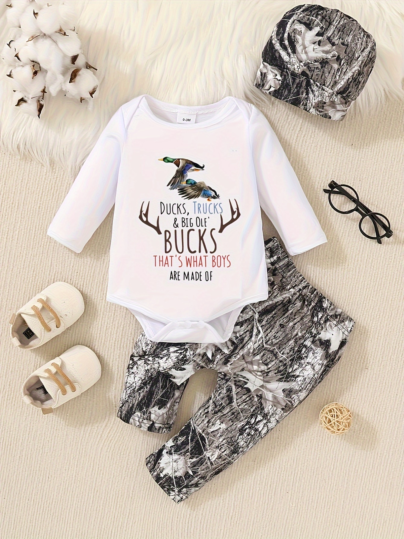 baby boy clothes sold on Temu United States