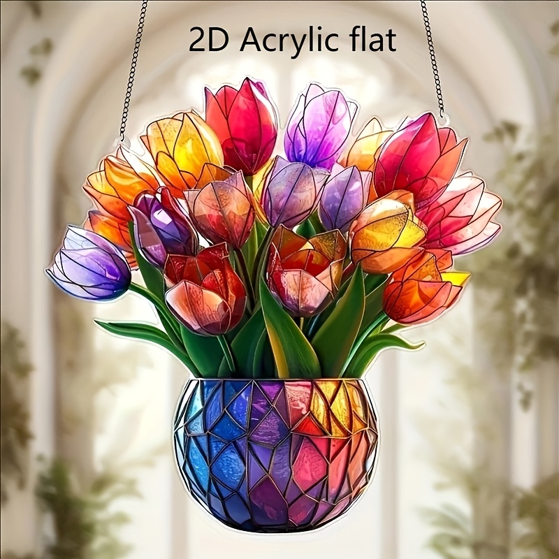 

1pc, Acrylic Sun - Window Hanging, Gift, Ideal For Sisters, , Grandmothers, Suitable For Living Room, Office, Kitchen And Outdoor , Featherless, -in Required