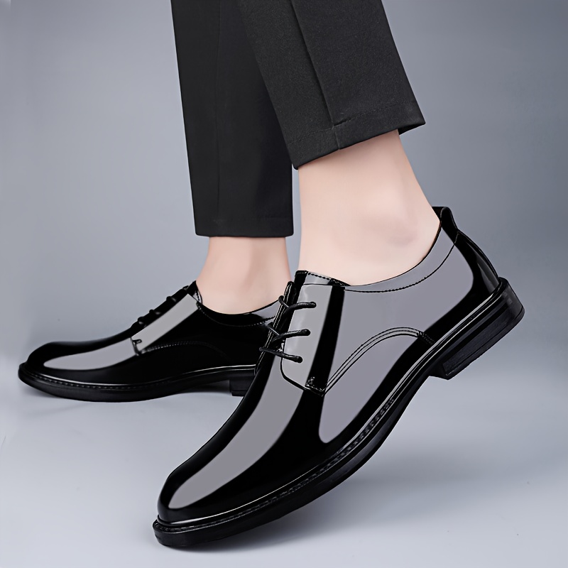 knee length dresses for ladies Men's Minimalist Lace-Up Dress Shoes