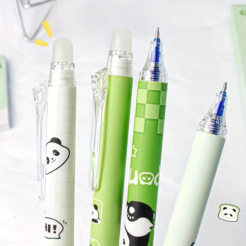 YNOUYRS Lot De Stylos Gel-effaçables + Trousse Ecole 2 En 1 Noël Encre