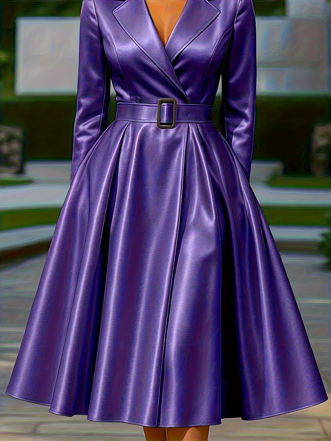 purple dresses women sold on Temu United States