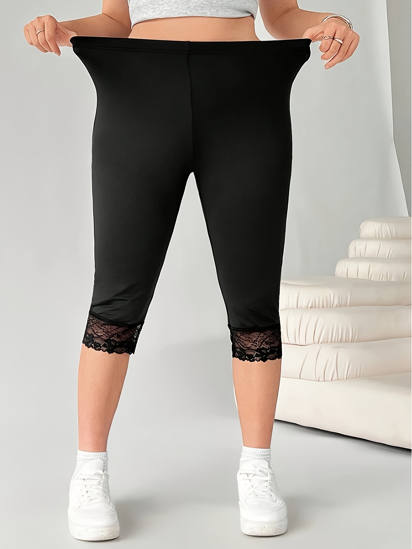 【関税&送料込】Alaia Geometric Lace Leggings ALAÏA BLACK LACE KNIT LEGGING |ALAÏA US