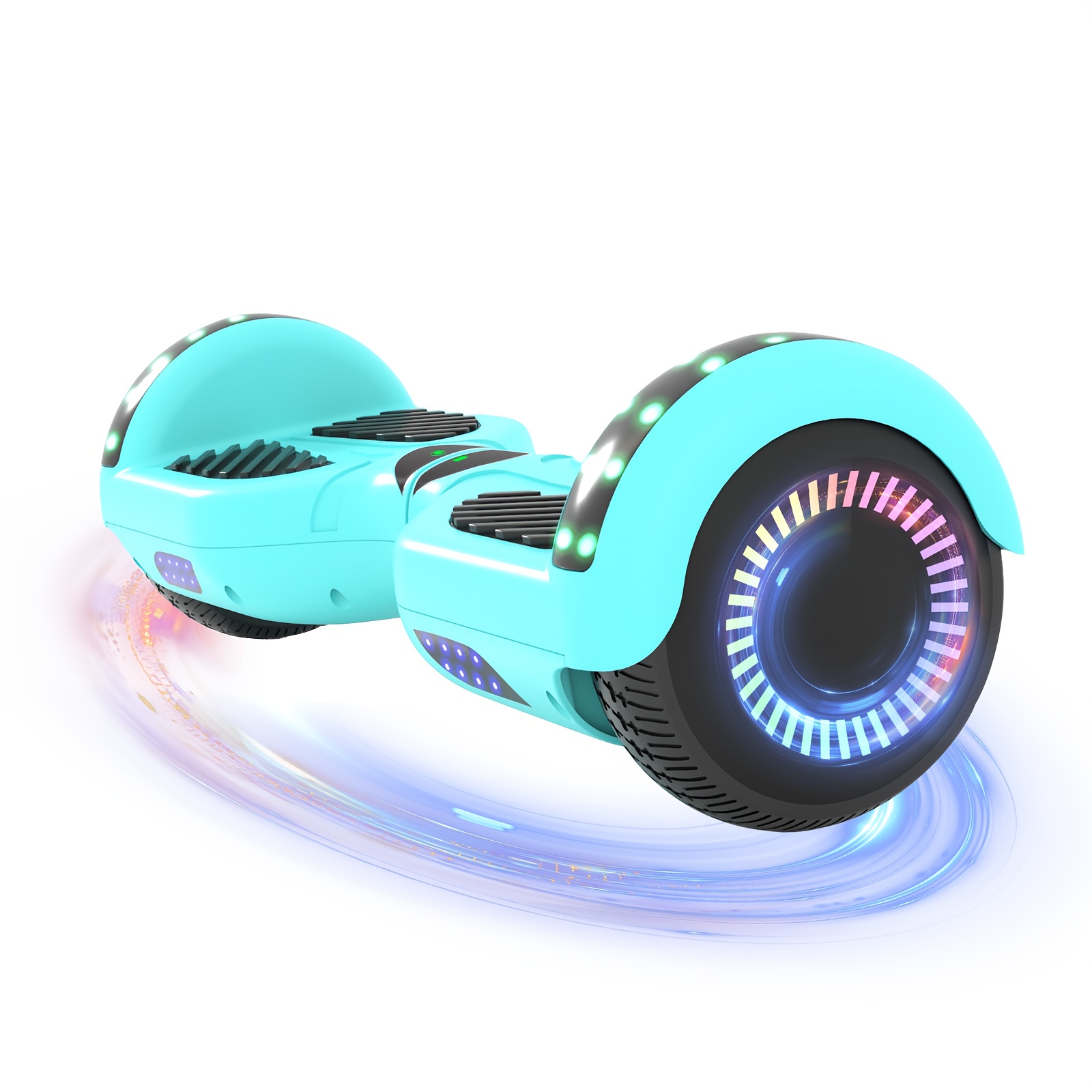 300W 7.5MPH Hoverboard for Kids, 7.5 Mile Range, 3H Charge, 6.5