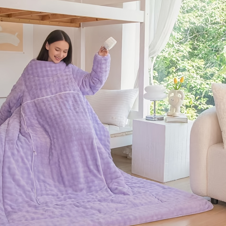 *. Wurfkissen-Decke, faltbar als Kissen oder Umhangdecke, 6 Farben erhältlich * für Hotels Schlafzimmer