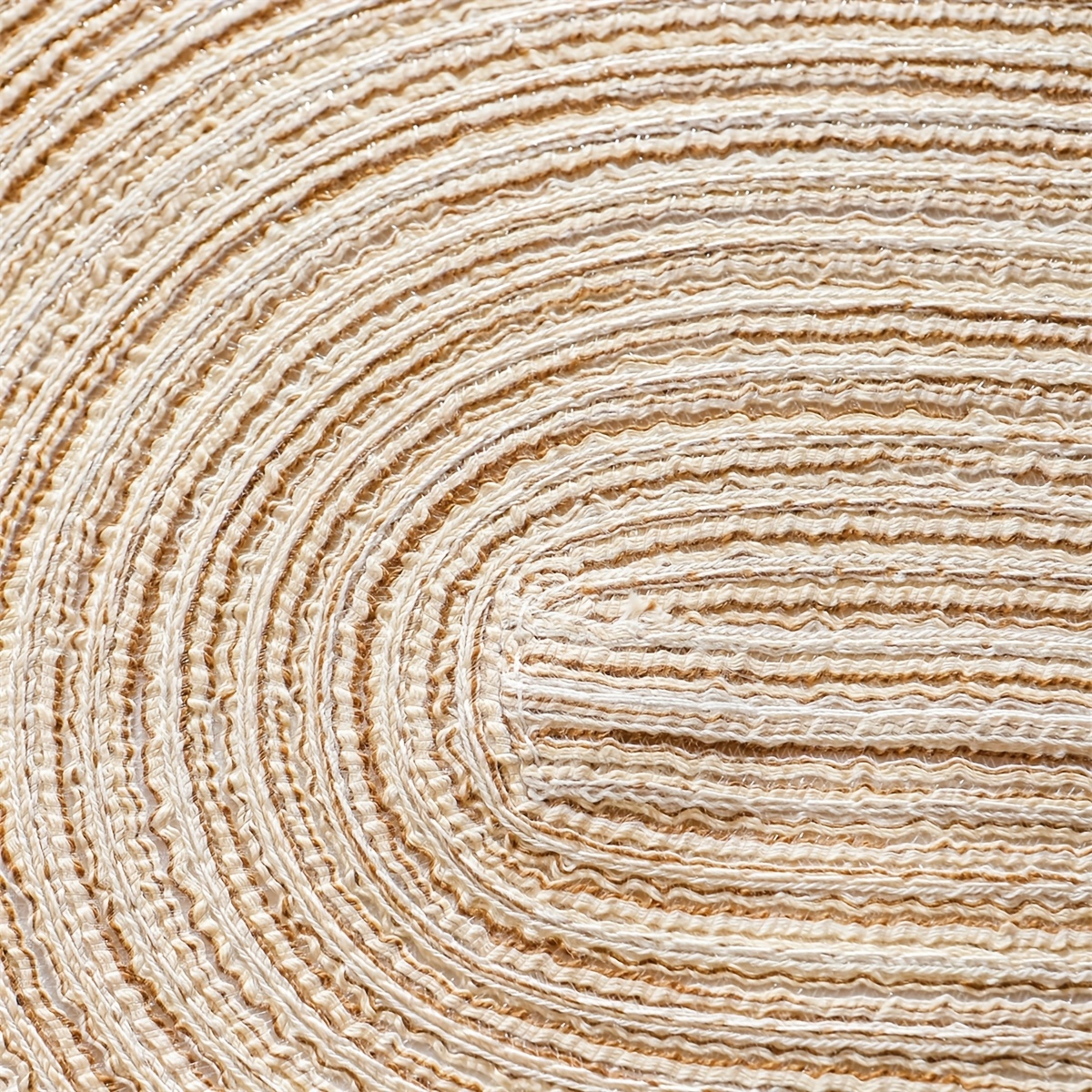 4 6 8 10pcs oval polyester table mats washable soft durable hand wash only ideal for dining decor   home office or party use party table decor elegant table setting durable table mat table decorations Product details 6